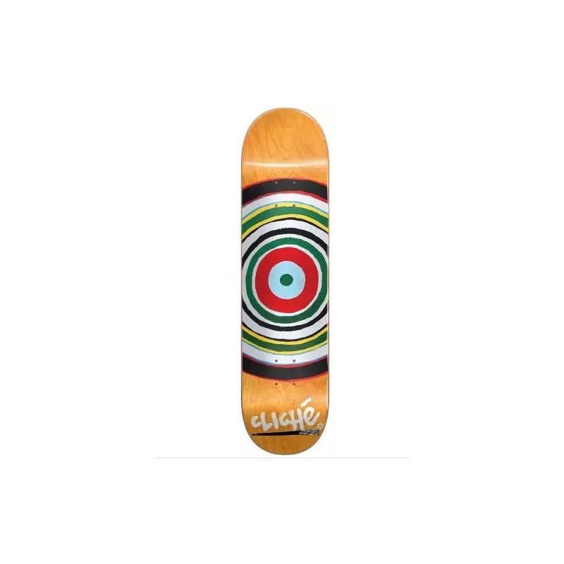 BOARD CLICHE PAINTED CIRCLE RHM MULTI - 8.25