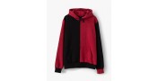 SWEAT POETIC COLLECTIVE BLOCK COLOR - BLACK RED