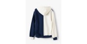 SWEAT POETIC COLLECTIVE BLOCK COLOR - BEIGE NAVY