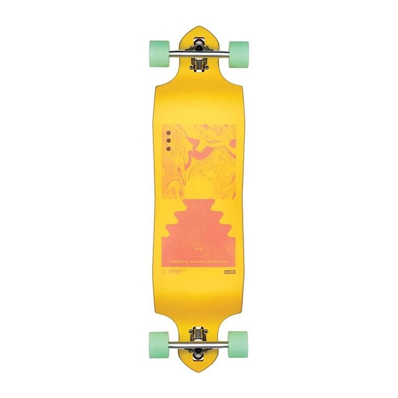 LONGBOARD GLOBE GEMINON MICRO DROP 37" - TIDAL FORCE HONEY LONGBOARD GLOBE GEMINON MICRO DROP 37" - TIDAL FORCE HONEY