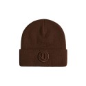 Bonnet rave r logo beanie - dark brown
