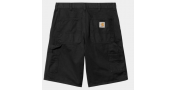 SHORT CARHARTT WIP SINGLE KNEE - BLACK
