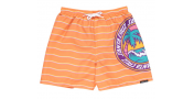SHORT SANTA CRUZ SWIMSHORT YOUTH PARADISE BREAK - APRICOT WAVE STRIPE