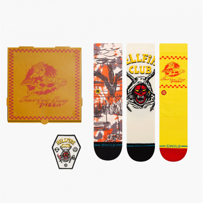 CHAUSSETTES STANCE X STRANGER THINGS BOX 3 PACK CHAUSSETTES STANCE X STRANGER THINGS BOX 3 PACK