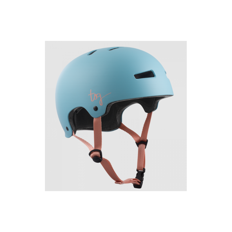 CASQUE TSG EVOLUTION WMN SOLID COLOR  SATIN - PORCELAIN BLUE