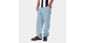 PANTALON CARHARTT WIP DOUBLE KNEE - BLUE STONE BLEACHED