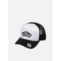 Casquette vans classic patch junior - black white