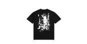 T-SHIRT LAST RESORT AB BRAIN FREEZE - BLACK