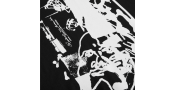 T-SHIRT LAST RESORT AB BRAIN FREEZE - BLACK