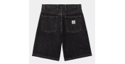 SHORT CARHARTT WIP BRANDON - BLACK STONE WASHED