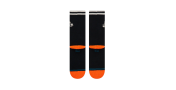 Chaussettes Stance High Roller Crew - black